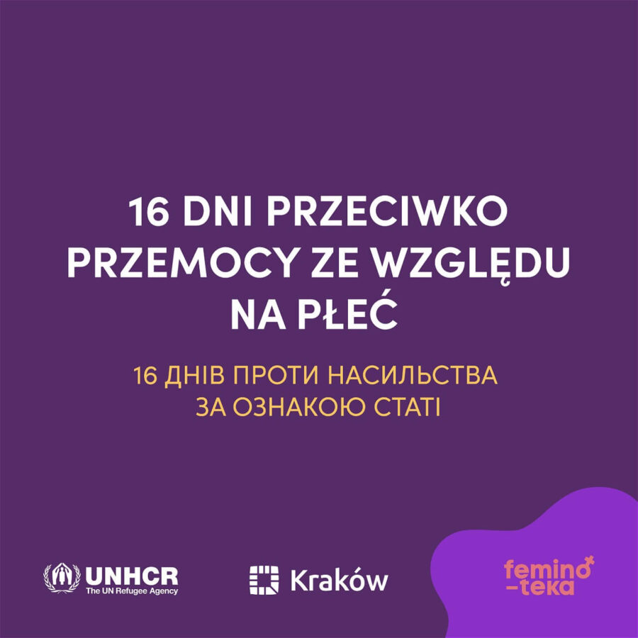 16 dni przeciwko przemocy ze względu na płeć