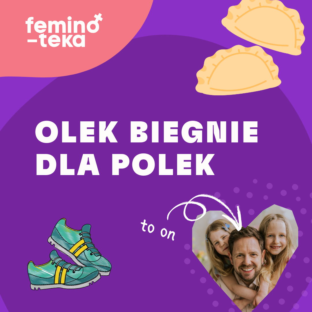 Olek biegnie dla Polek